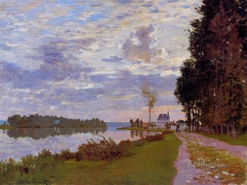  Argenteuil Pintura al %C3%B3leo - El paseo marítimo de Argenteuil II Claude Monet